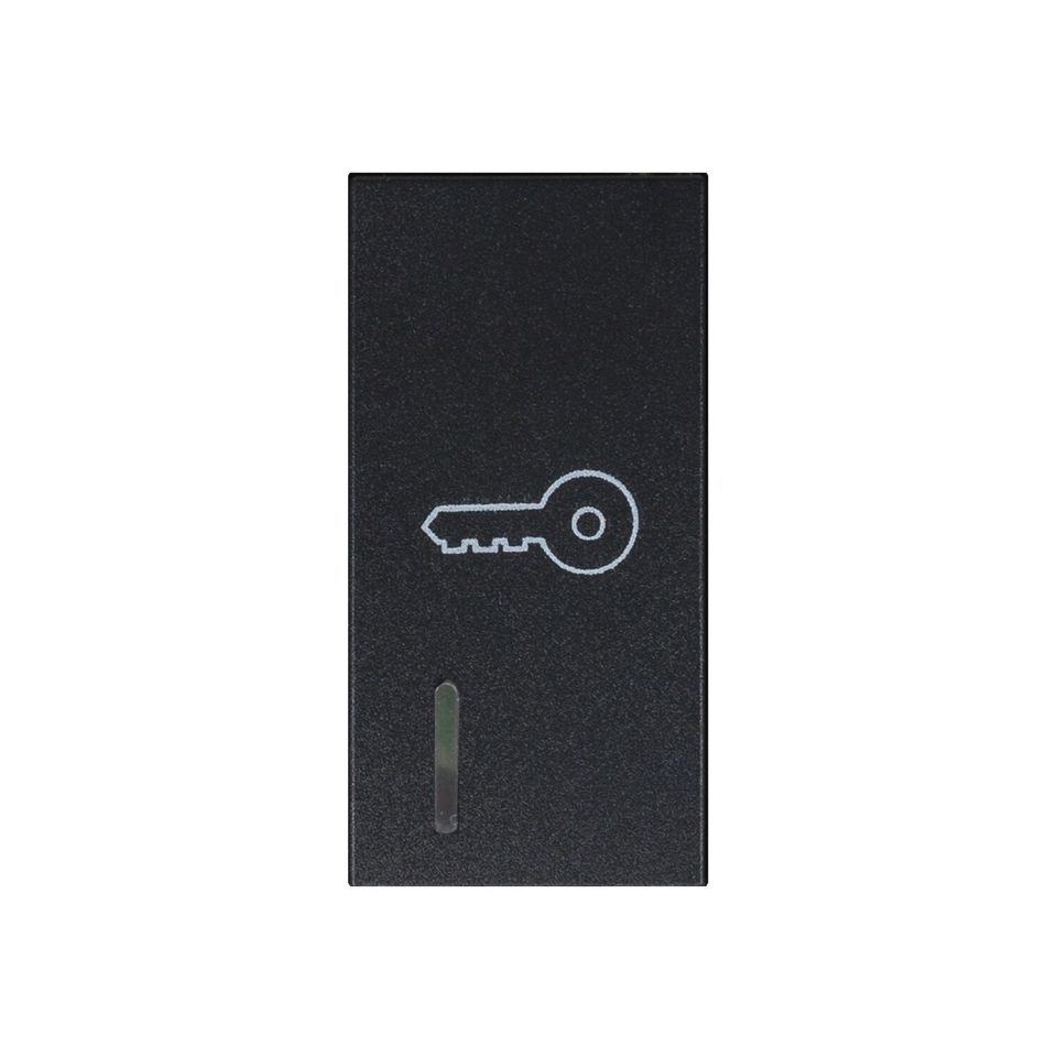 Günsan Domino Kapak Işıklı Kapı Otomatiği 1M Siyah