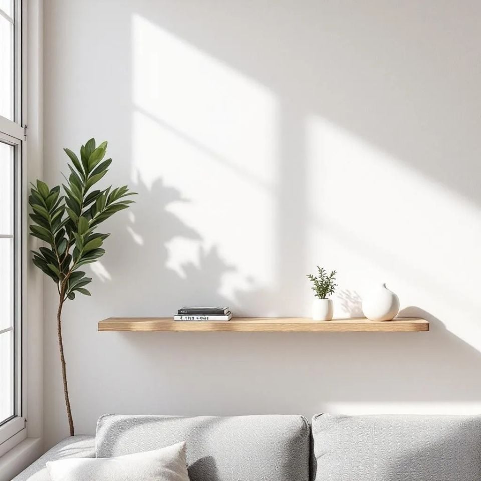 Duvar Rafı 18 mm Mdf lam