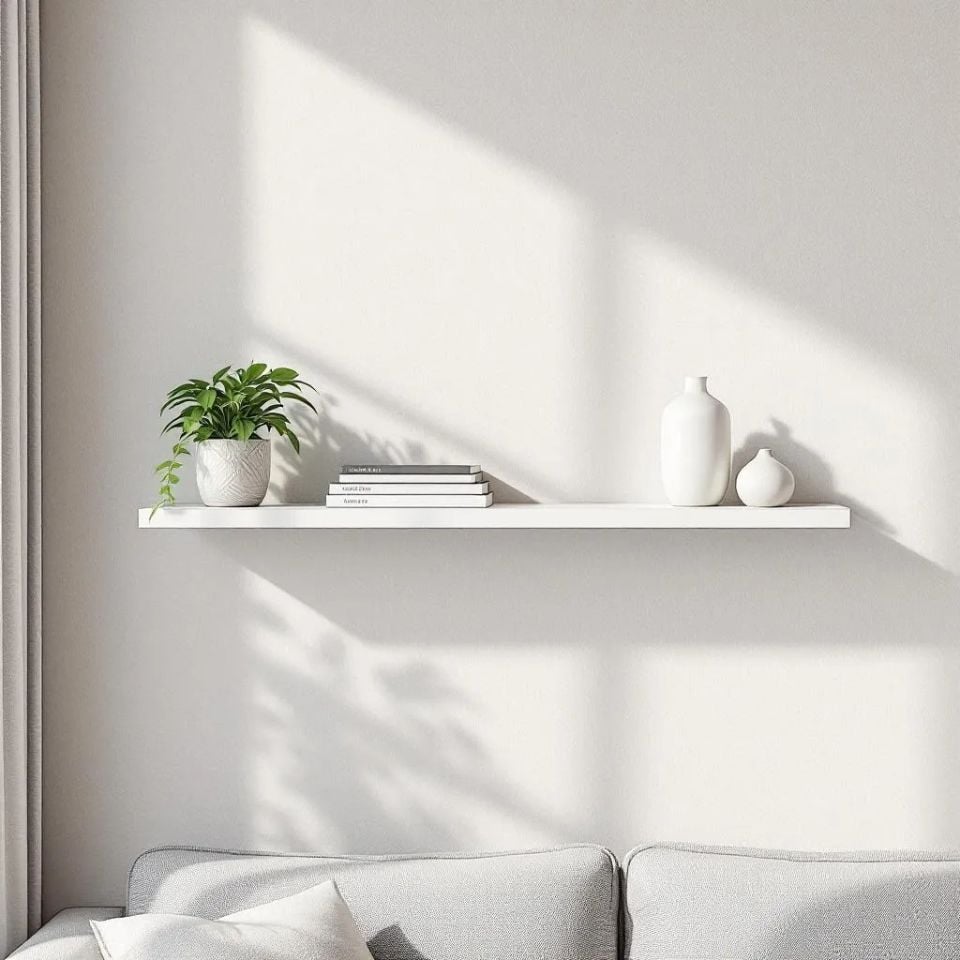 Duvar Rafı 18 mm Mdf lam