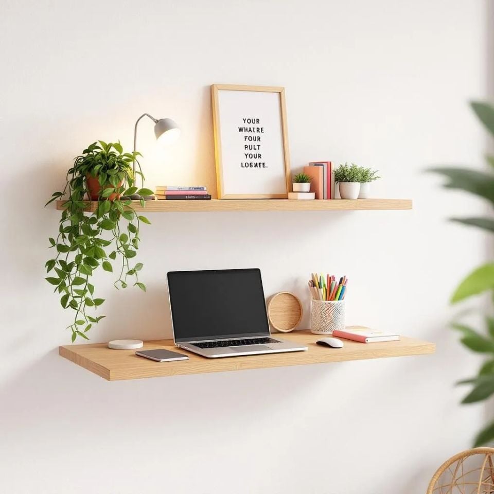 Duvar Rafı 18 mm Mdf lam