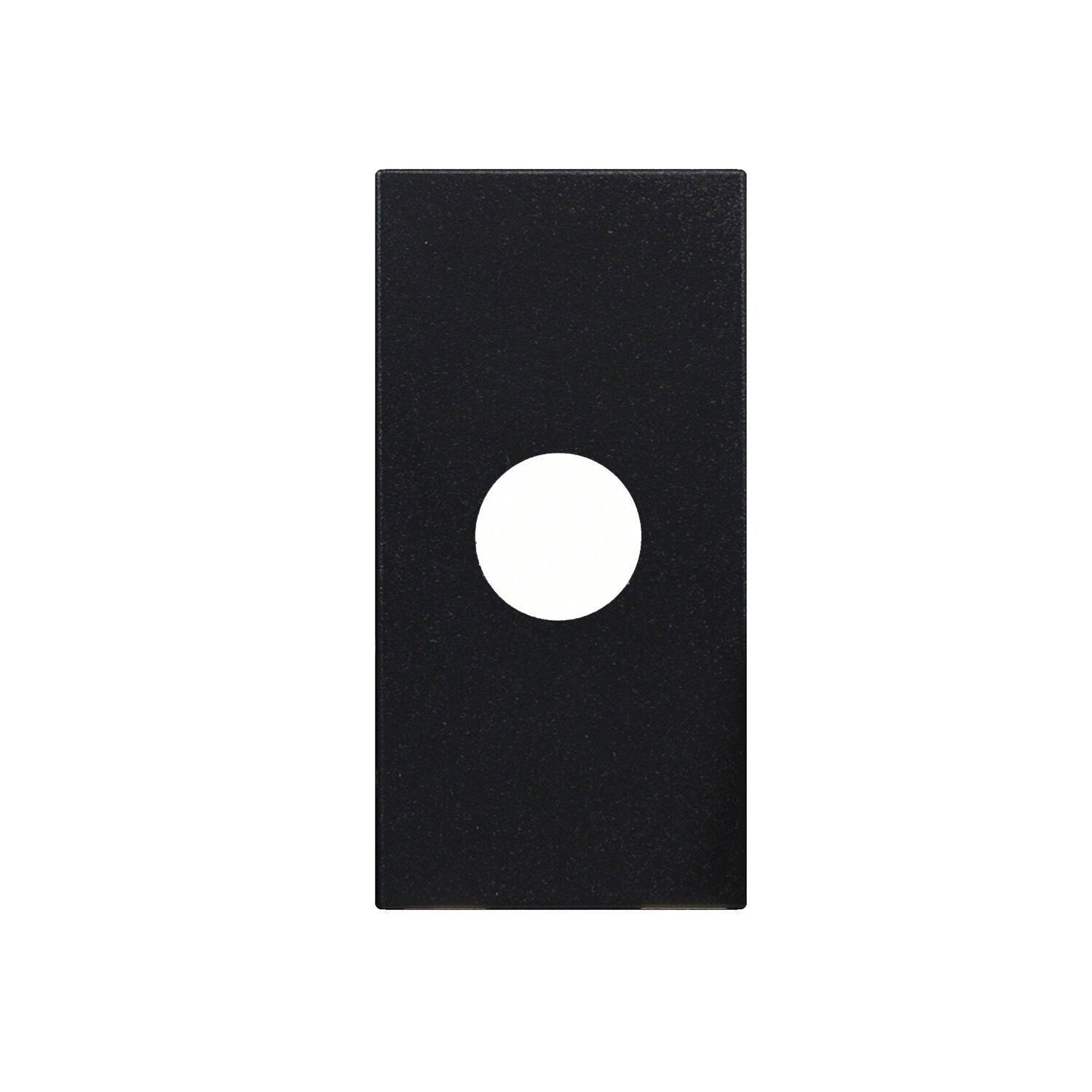 Günsan Domino Kapak Kablo Çıkış Kapağı 1M Siyah