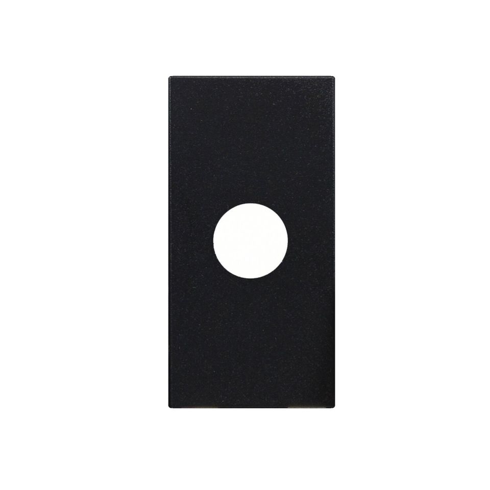 Günsan Domino Kapak Kablo Çıkış Kapağı 1M Siyah