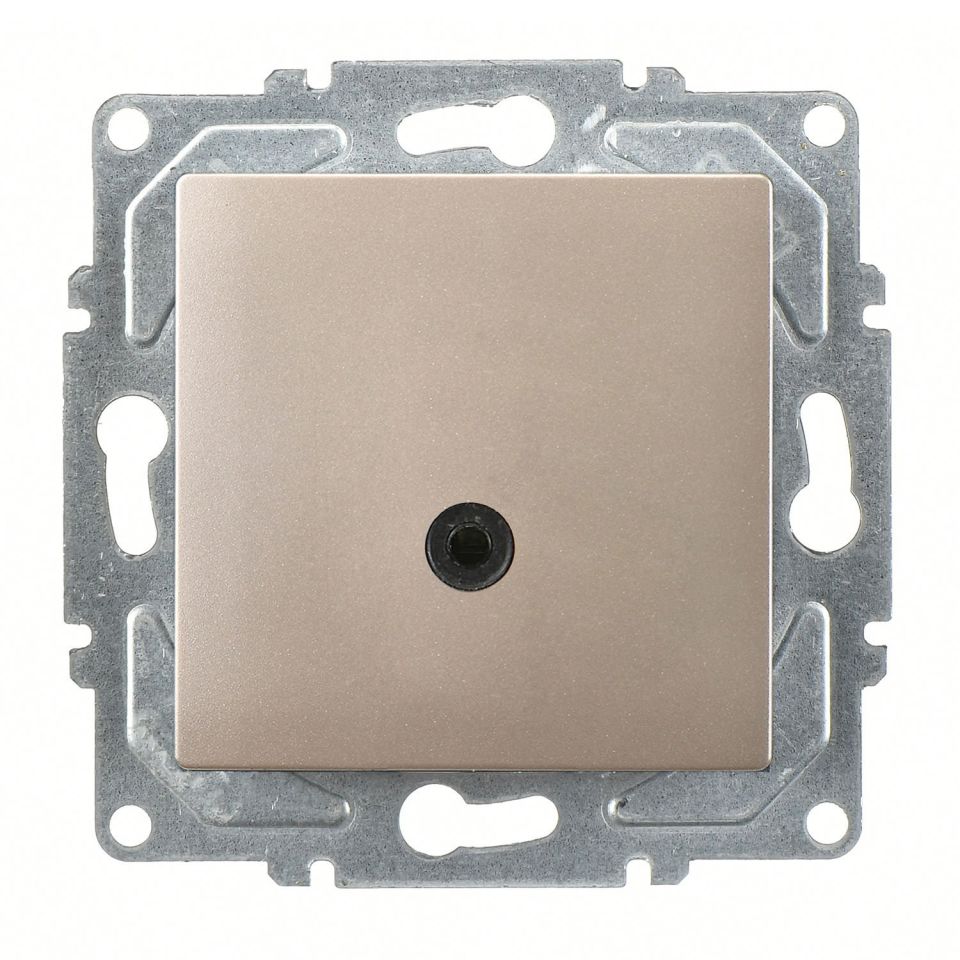 Günsan Visage Metalik Bej Vidalı Kulaklık Jakı