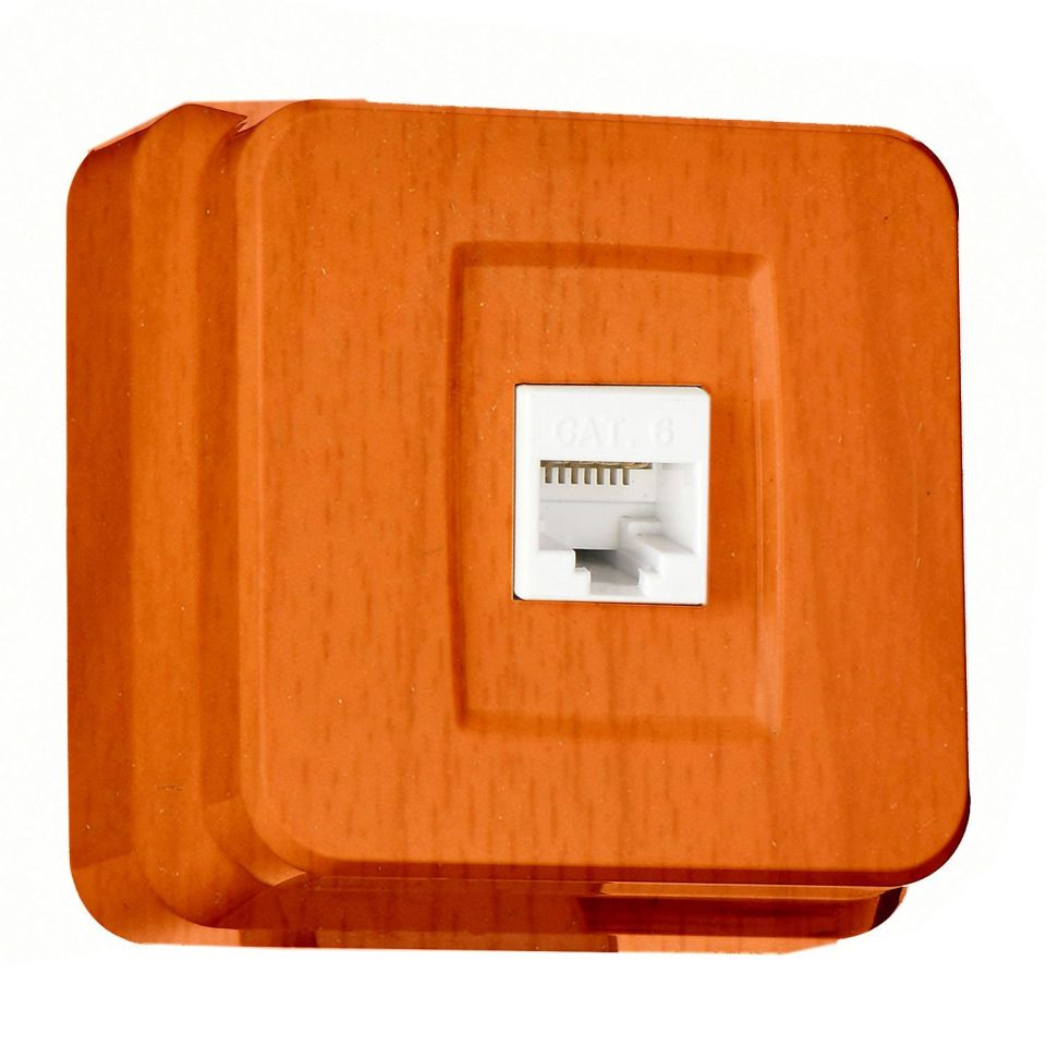 Günsan Fantasy Misya Tekli Data Prizi (RJ45 Cat6) Meşe