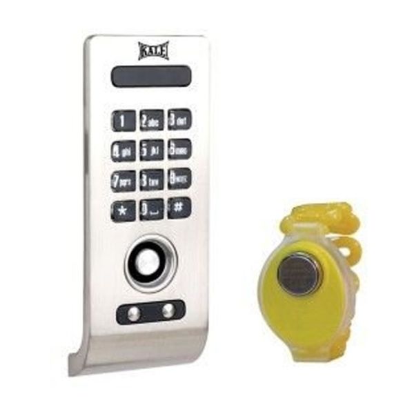 Kd050/45-106 Elektronik Kabin Kilidi Gümüş