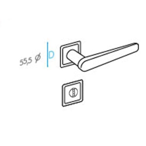 DOĞANLAR ZİRVE SATEN ROZETLİ KAPI KOLU