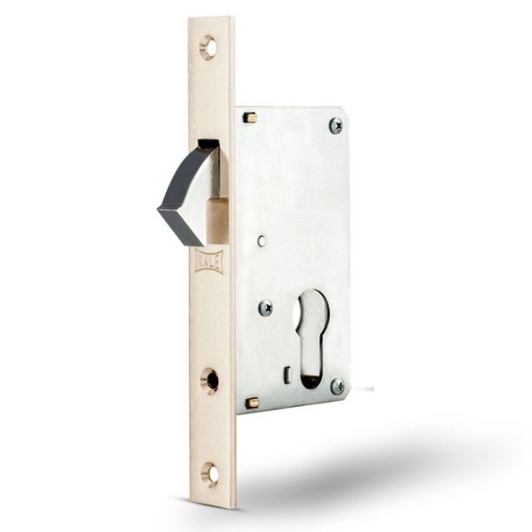 Kale 201 40 Mm Silindirli Sürme Kapı Kilidi Nikel