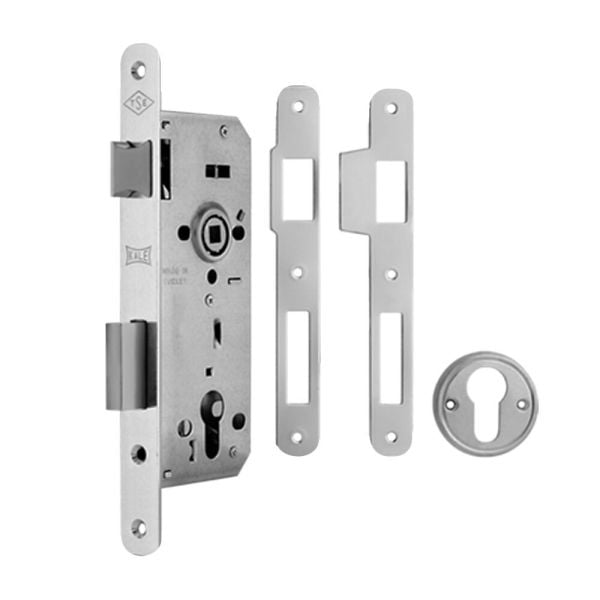 Kale 152 R 35 Silindirli Daire Kilidi Oval Nikel