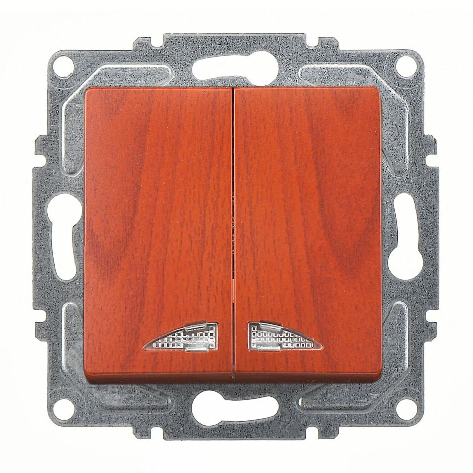 Günsan Visage Kiraz Klipsli Işıklı Komütatör