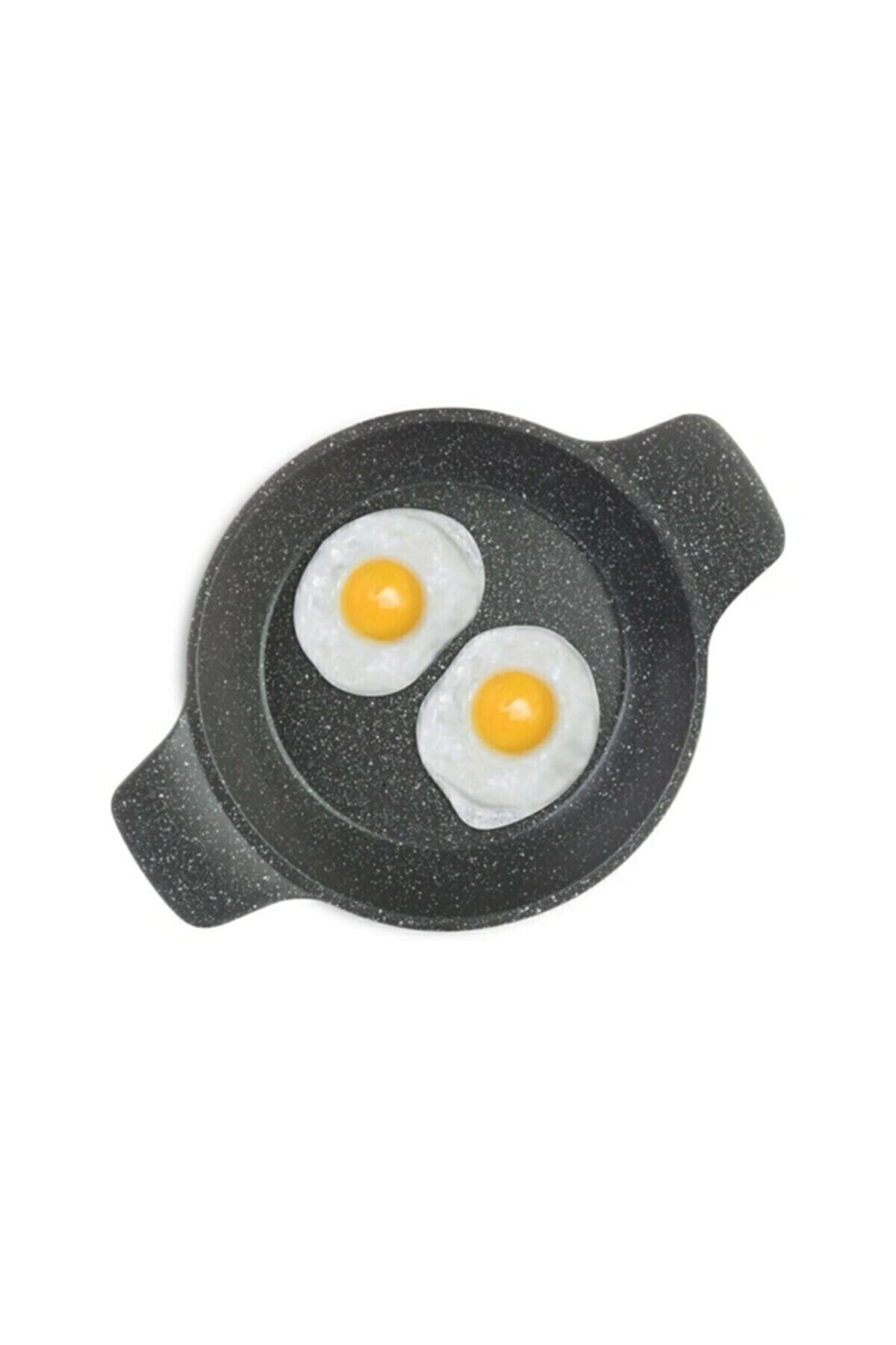 Granit Omlet Sahan Tava 22 Cm Gri