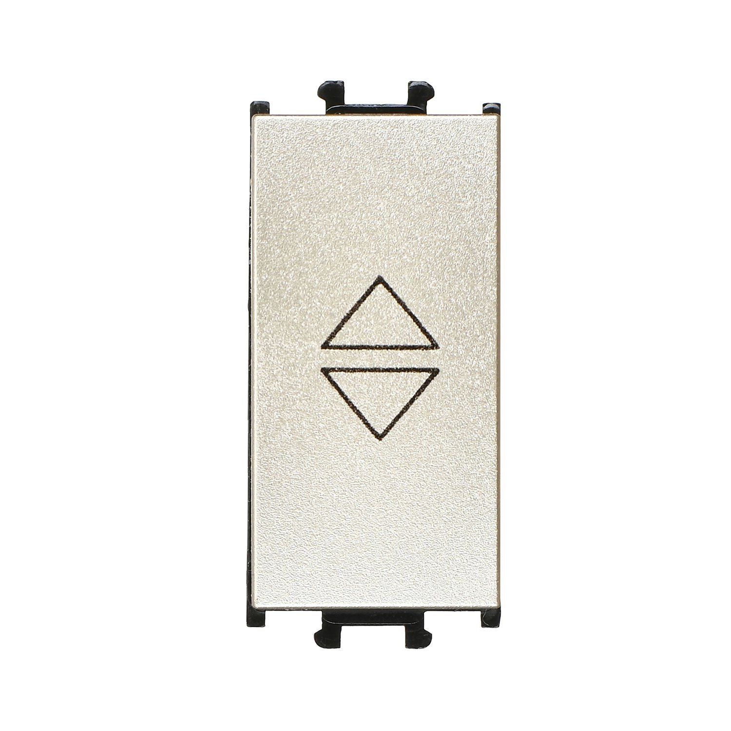 Günsan Domino Metalik Bej Vidalı Vavien Anahtar - 1M - 16AX 250V