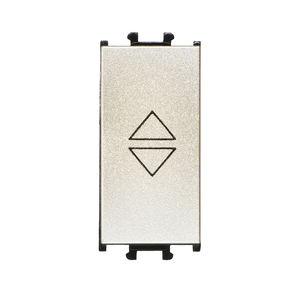 Günsan Domino Metalik Bej Vidalı Vavien Anahtar - 1M - 16AX 250V