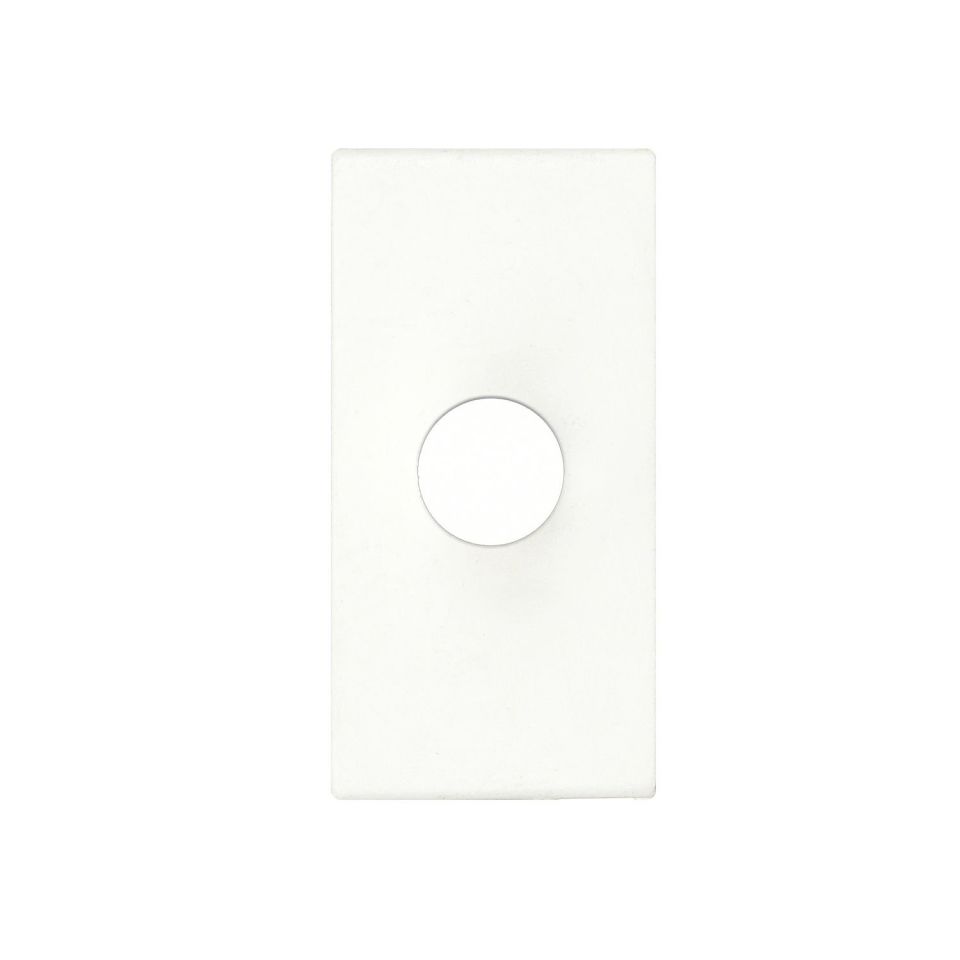 Günsan Domino Kapak Kablo Çıkış Kapağı 1M Beyaz