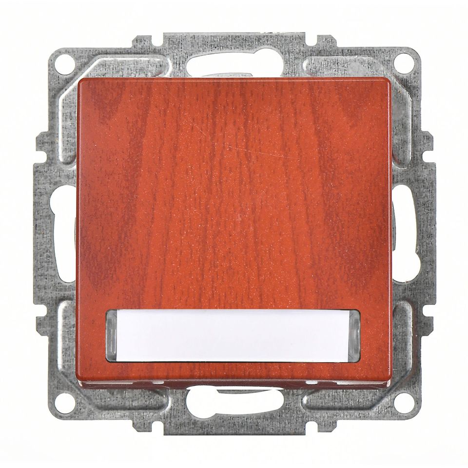 Günsan Visage Kiraz Vidalı Işıklı Etiketli Zil Butonu 12V