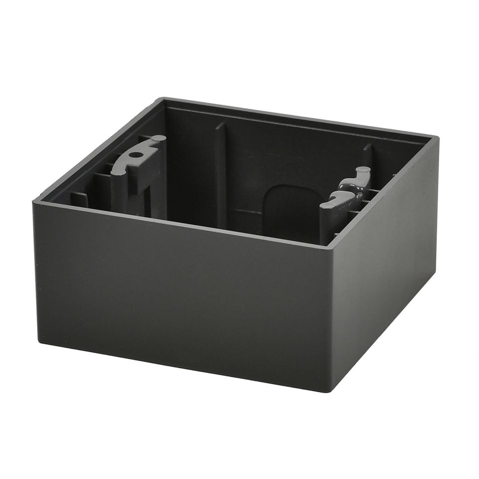 Günsan Eqona Metalik Siyah Sıvaüstü Kasa