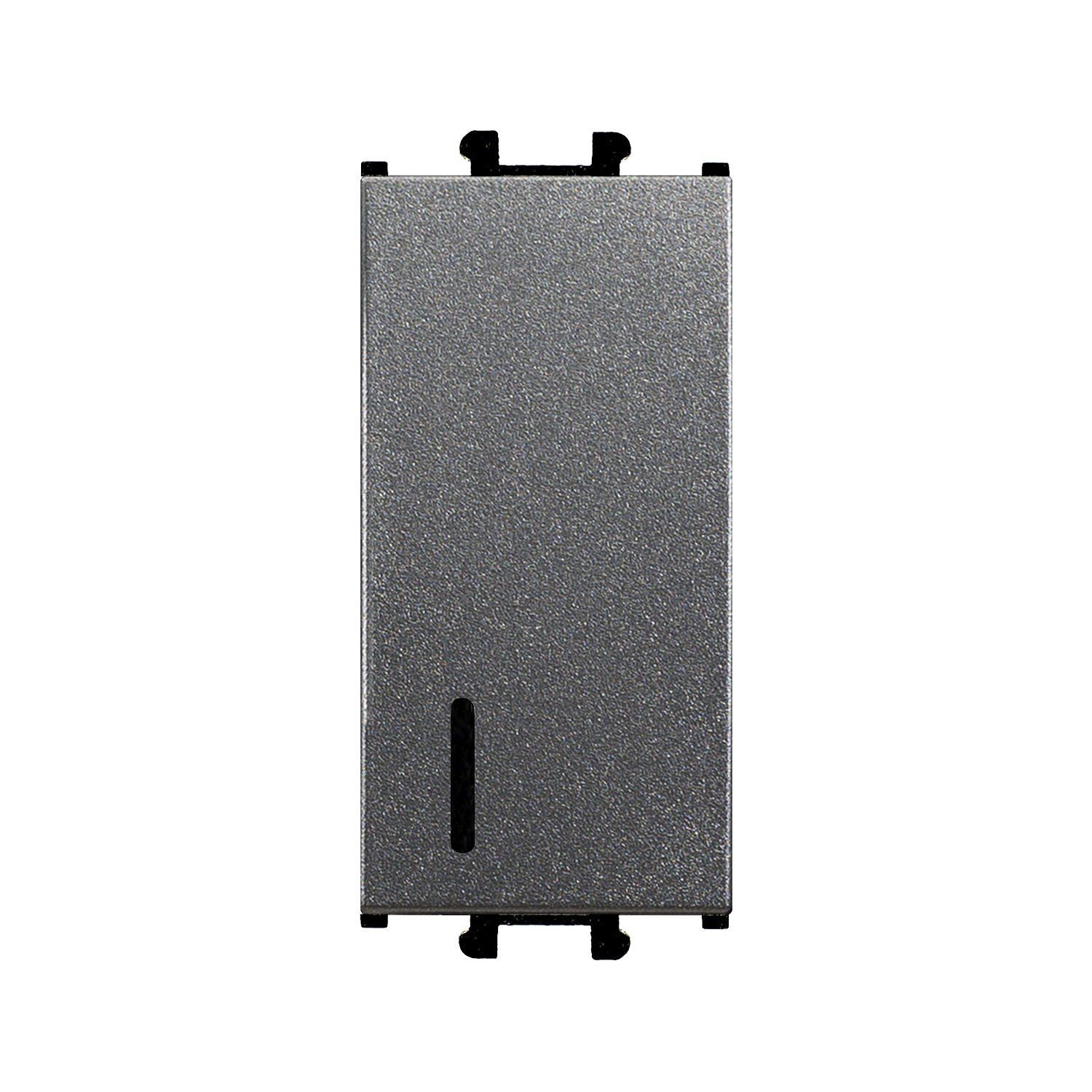 Günsan Domino Füme Vidalı Işıklı Anahtar