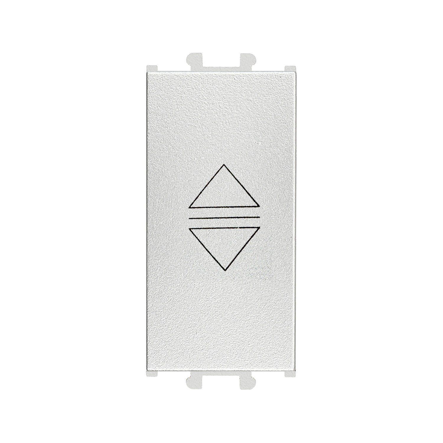 Günsan Domino Tekli Stor/Jaluzi Butonu 1M Gümüş Sıvaaltı