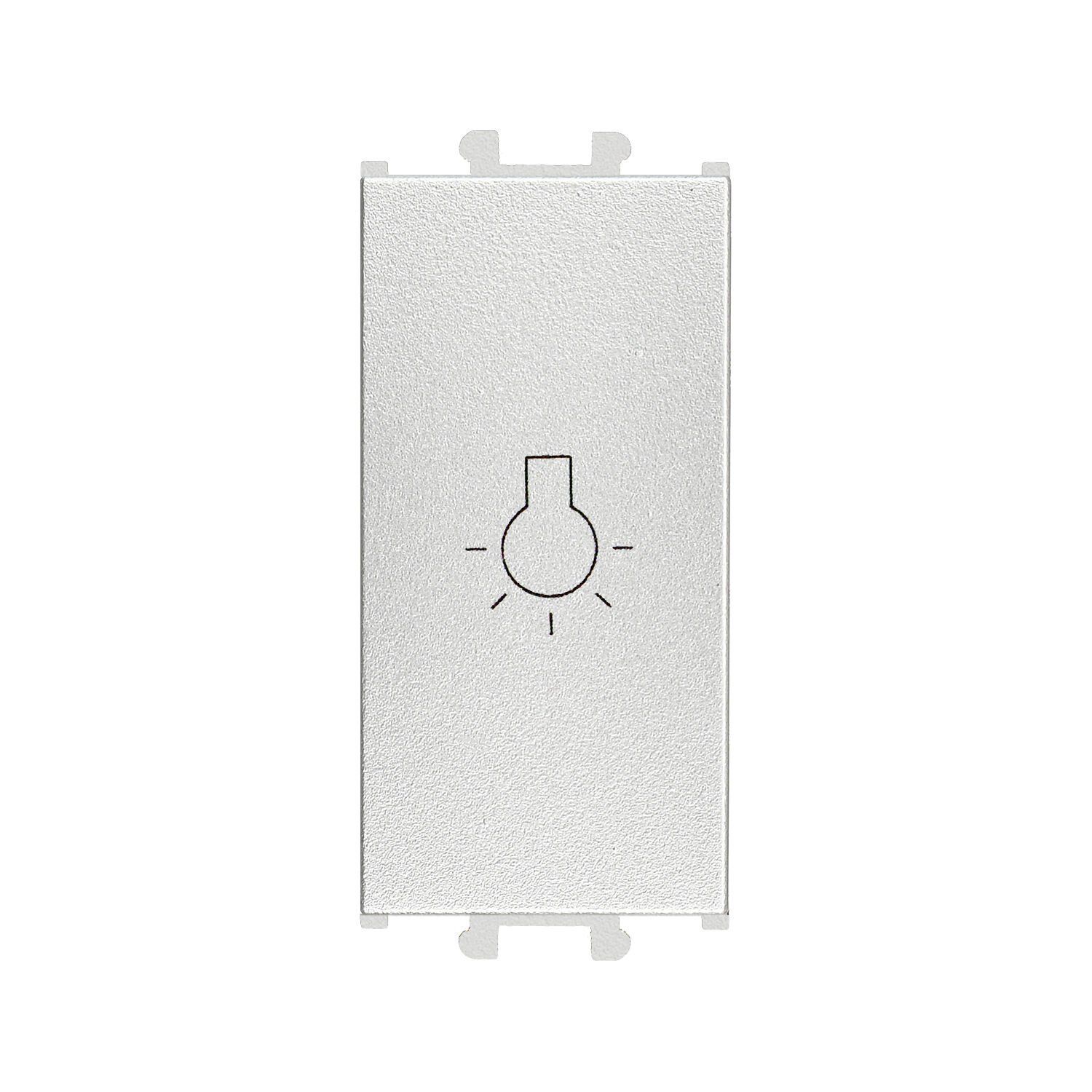 Günsan Domino Gümüş Vidalı Liht Anahtar - 1M - 16AX 250V