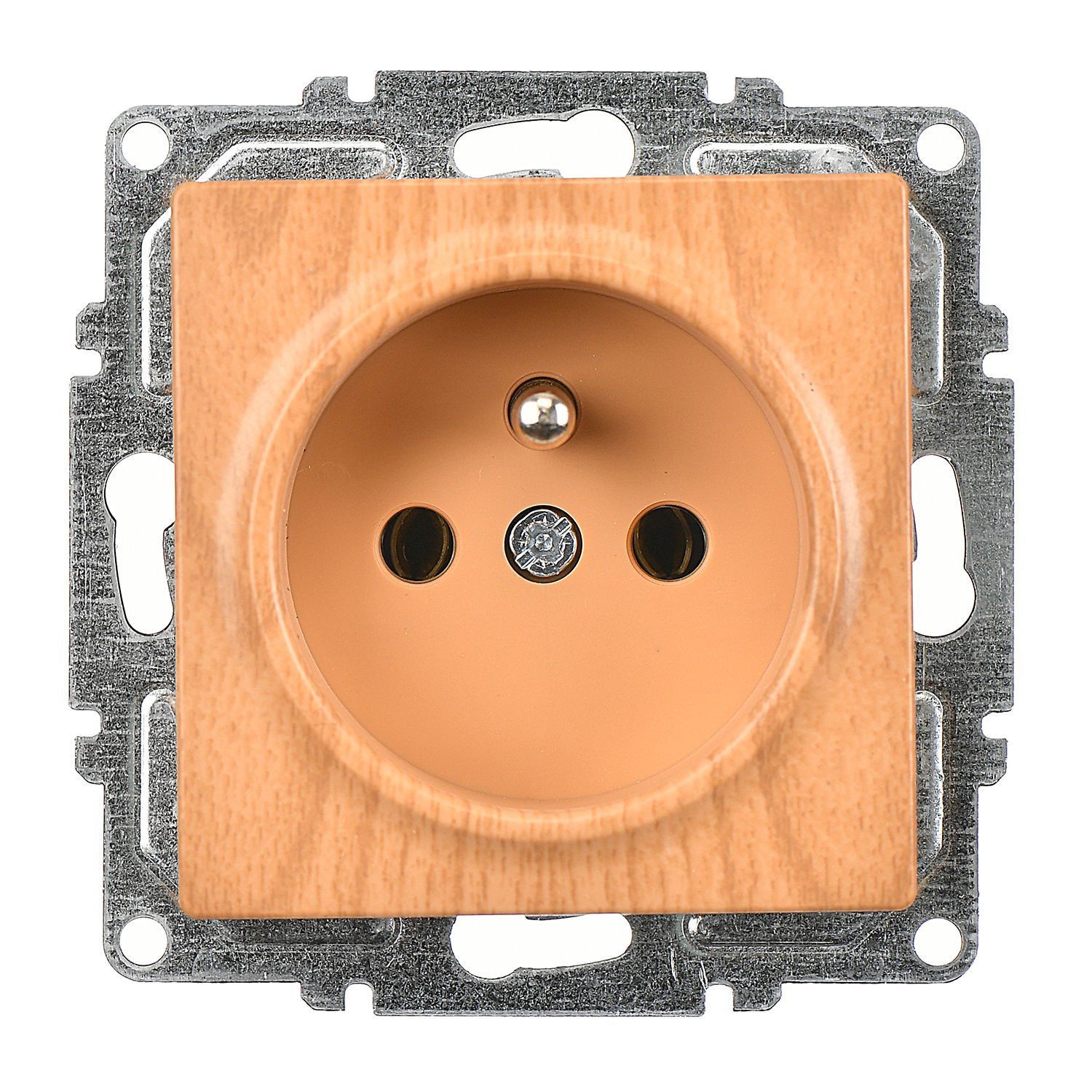 Günsan Visage Akçaağaç UPS Priz - 16A 250V - Vidalı