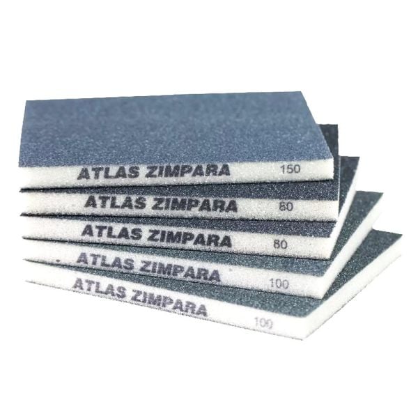 Yassı Sünger Zımpara 98X123X10 mm 60 Kum