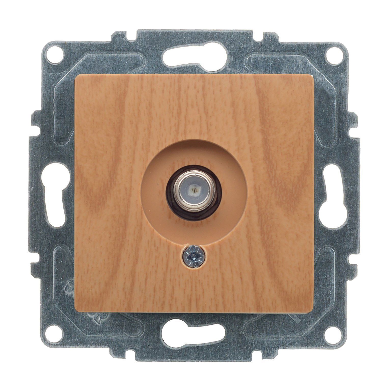 Günsan Visage Akçaağaç Dişi Tekli Uydu Prizi Eko