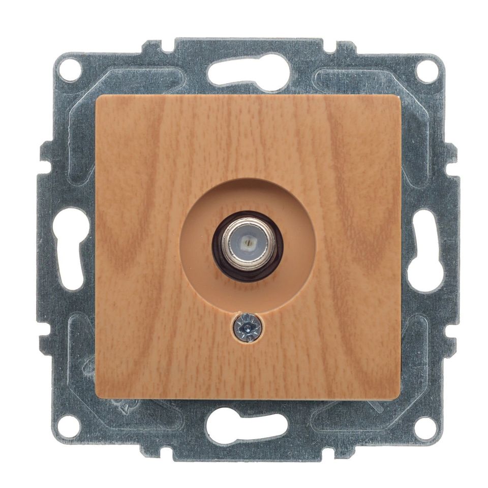 Günsan Visage Akçaağaç Dişi Tekli Uydu Prizi Eko