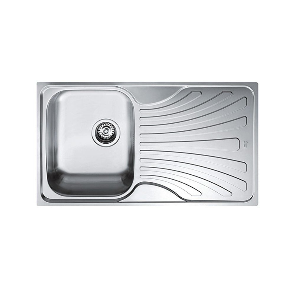 NERİSSA 50 B PARLAK YÜZEY SAĞ DAMLALIKLI PASLANMAZ ÇELİK MUTFAK EVYESİ