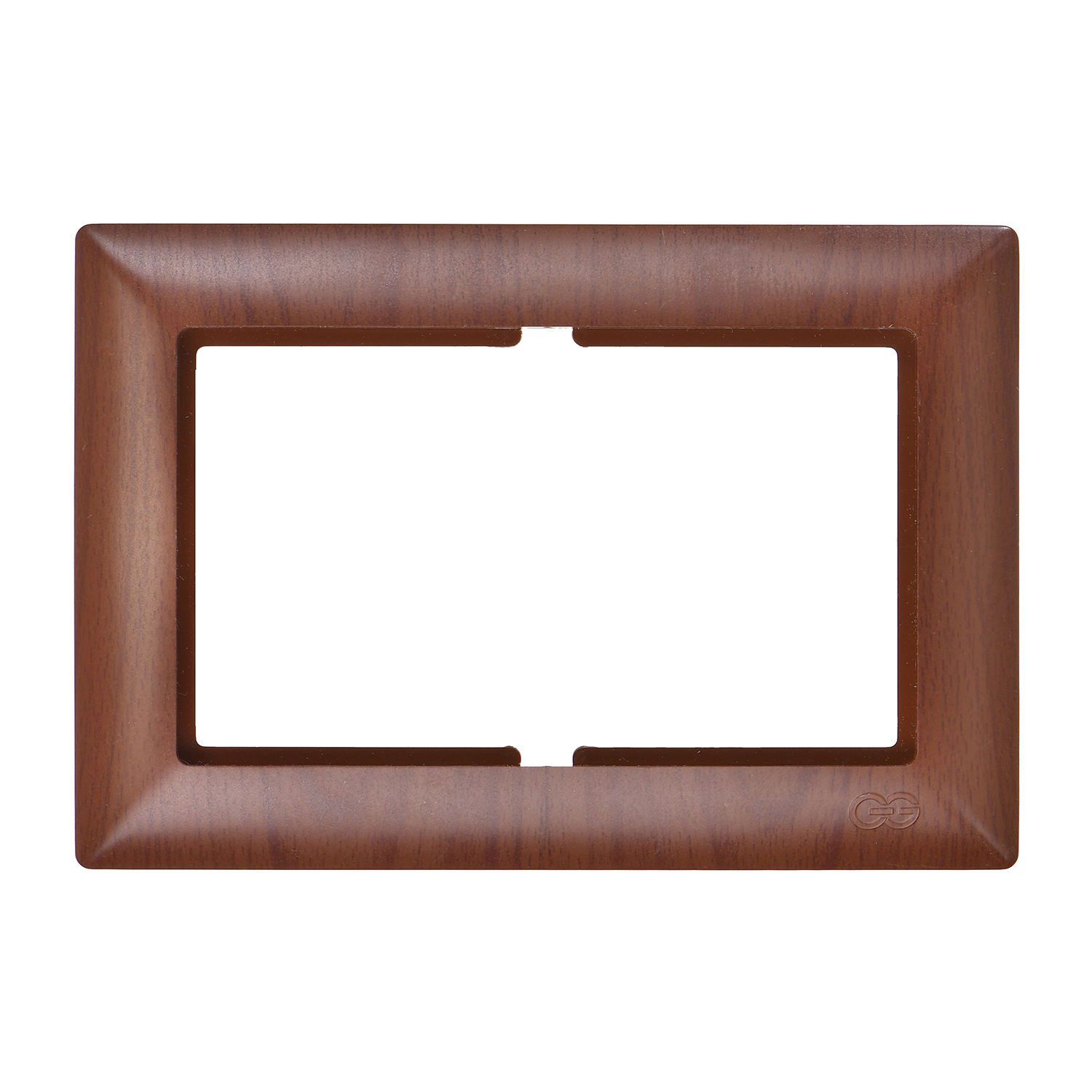 Günsan Visage Ceviz İkili Priz Çerçeve