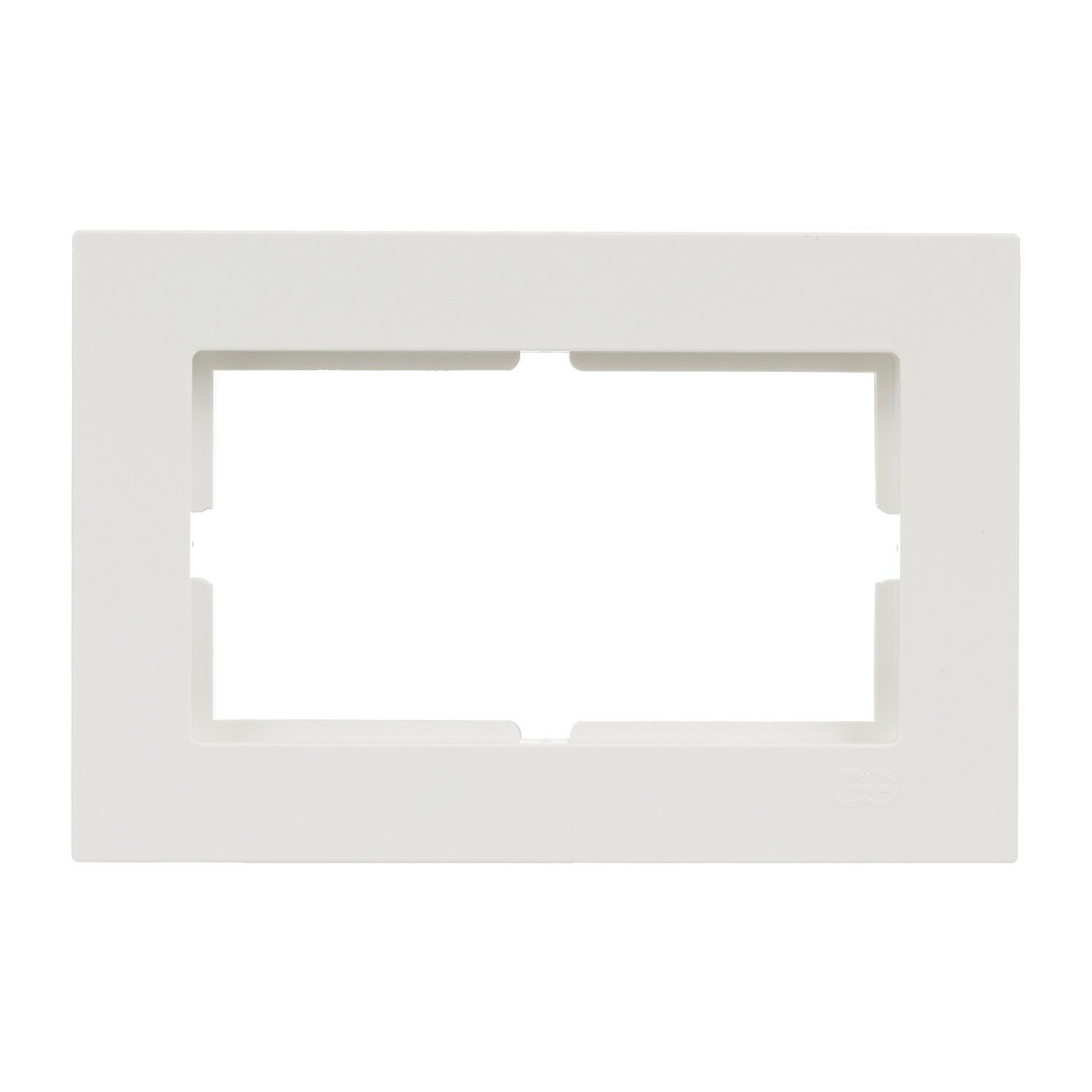 Günsan Eqona Fildişi Beyazı İkili Priz Çerçeve