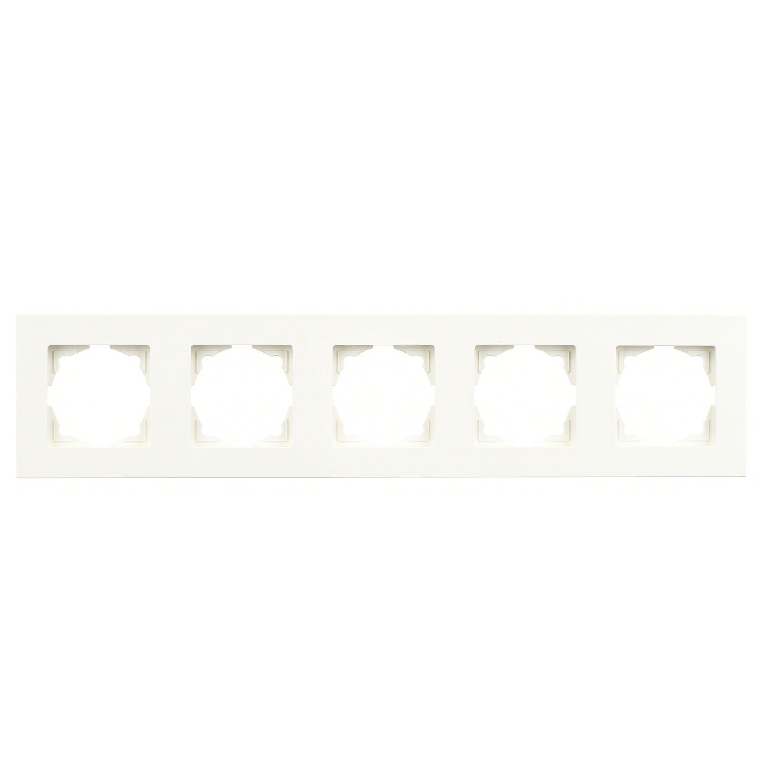 Günsan Eqona Fildişi Beyazı Beşli Çerçeve