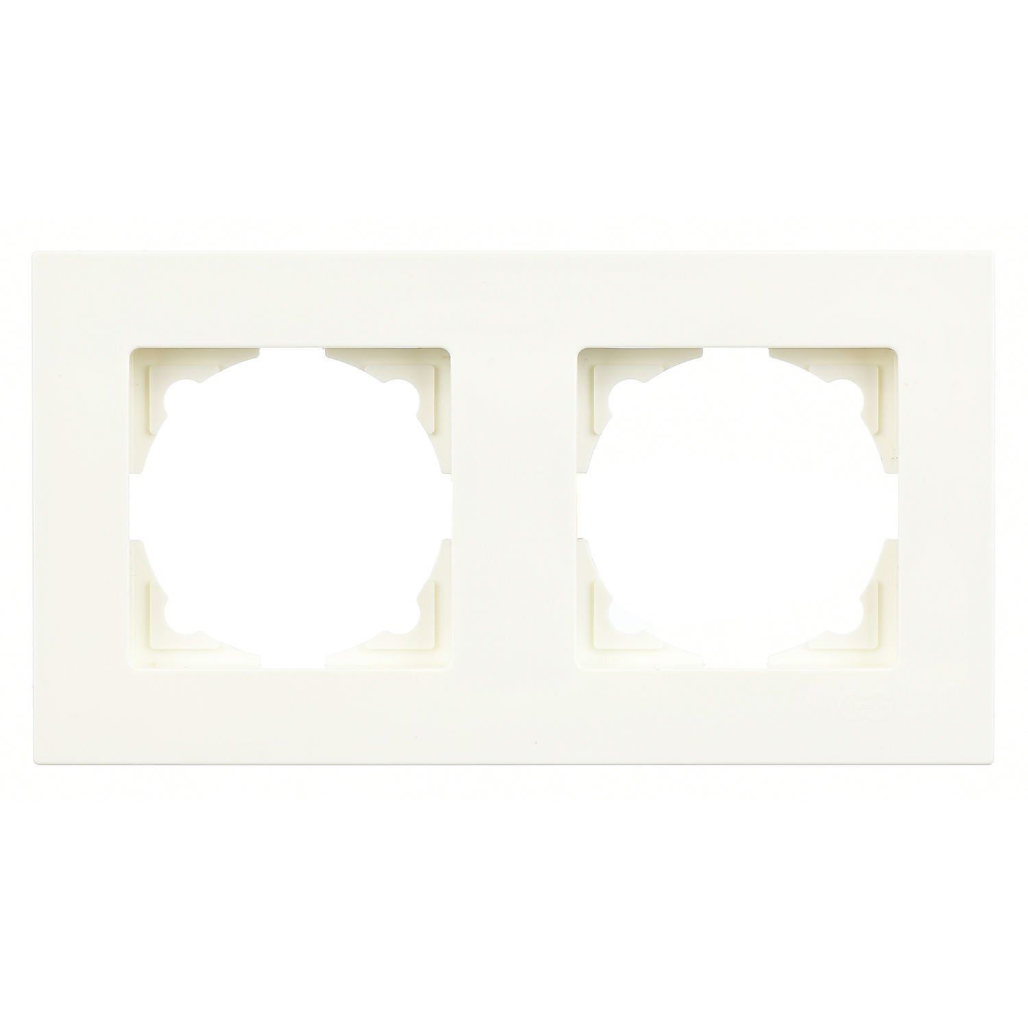 Günsan Eqona Fildişi Beyazı İkili Çerçeve