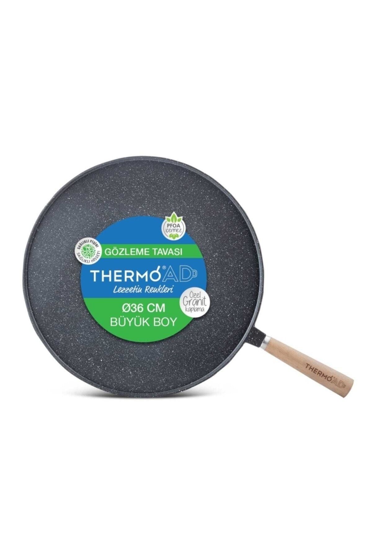 Alüminyum Granit Döküm 36 Cm Gözleme Tavası