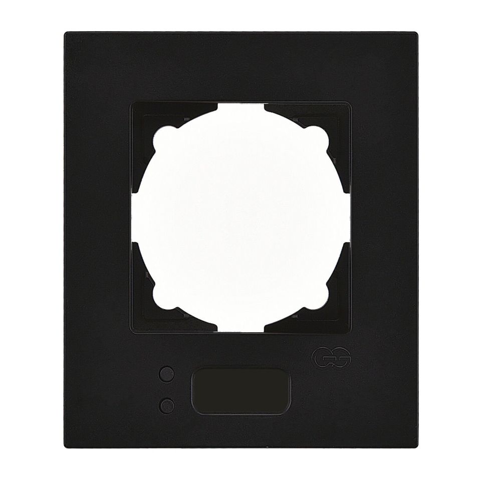 Günsan Eqona Metalik Siyah Pratik Saat Derece Çerçeve