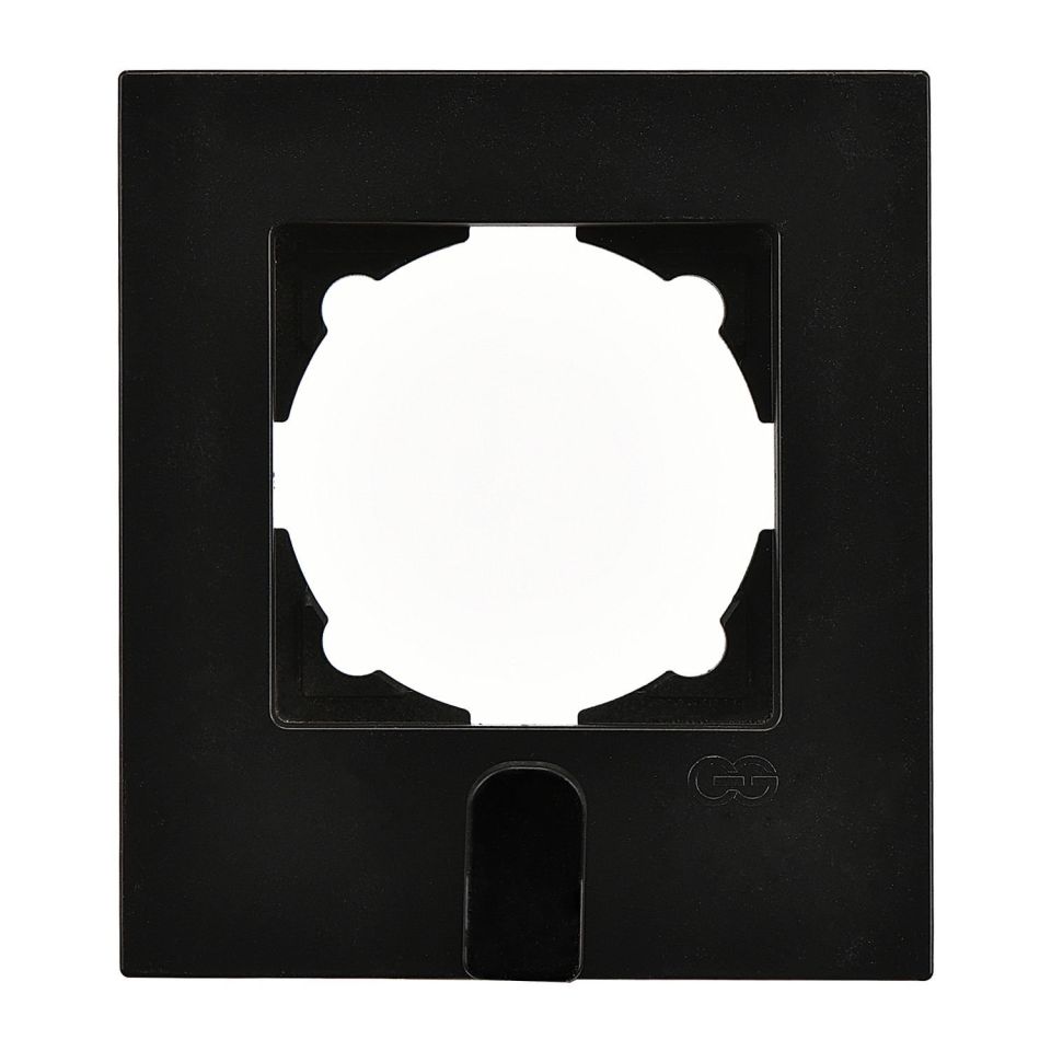 Günsan Eqona Metalik Siyah Pratik Anahtarlık Çerçeve