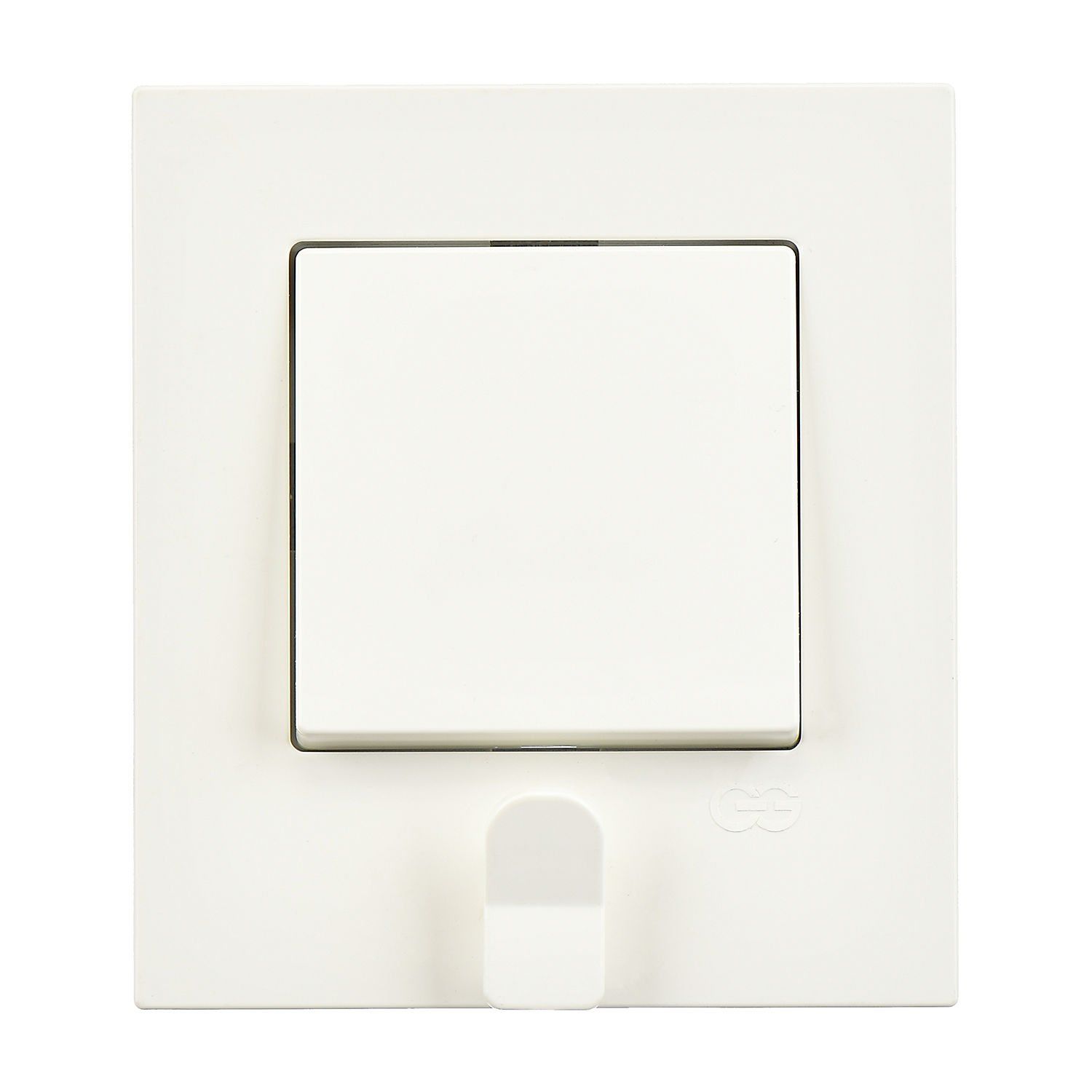 Günsan Eqona Fildişi Beyazı Vidalı Pratik Anahtarlık Anahtar