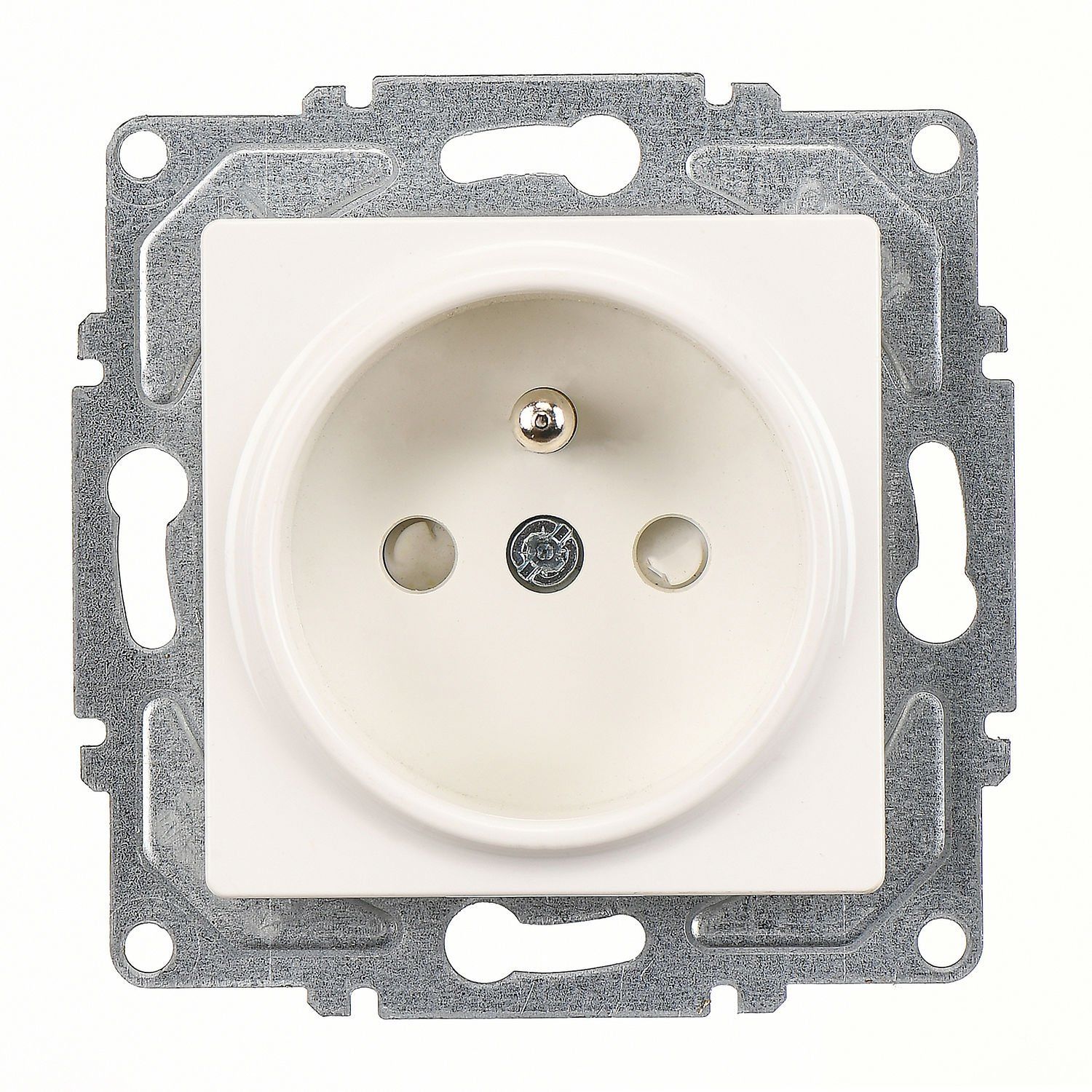 Günsan Eqona Fildişi Beyazı Çocuk Korumalı UPS Priz- 16A 250V - Klipsli