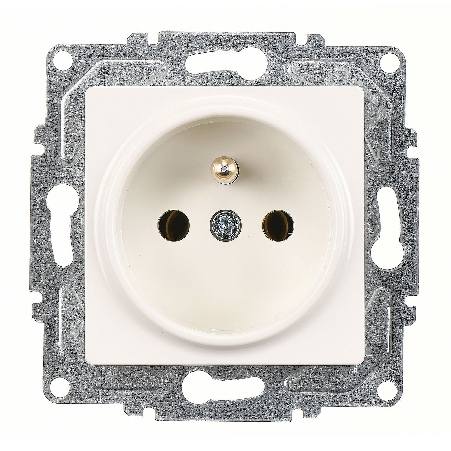 Günsan Eqona Fildişi Beyazı UPS Priz - 16A 250V - Klipsli