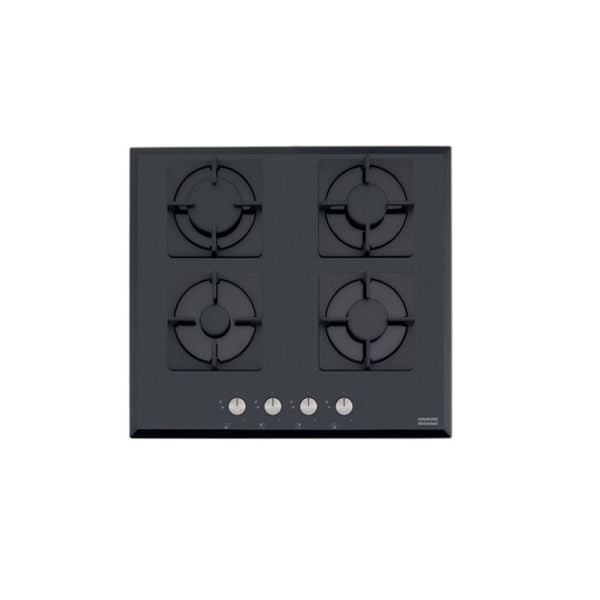 New Square Fhns 604 4g Bk C Black Glass Ankastre Cam Ocak