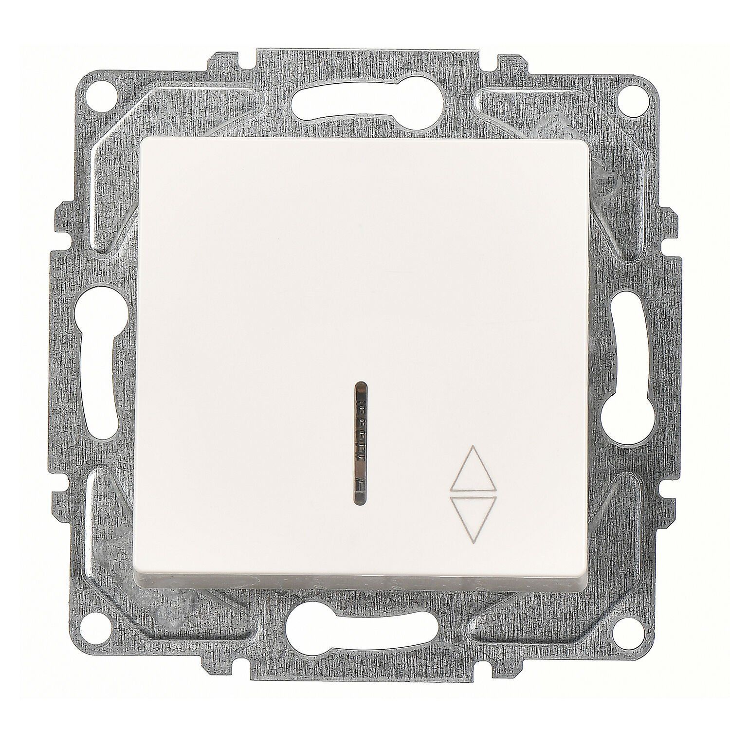 Günsan Eqona Fildişi Beyazı Klipsli Eqona Işıklı Vavien Anahtar Fildişi Beyazı