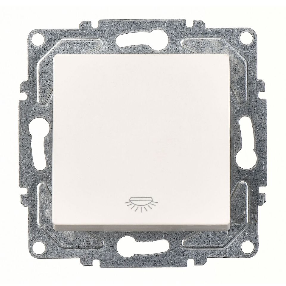 Günsan Eqona Fildişi Beyazı Klipsli Liht Anahtar 10AX 250V