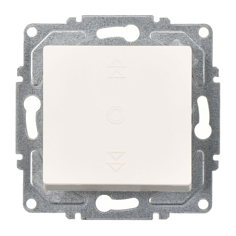 Günsan Eqona Fildişi Beyazı Klipsli Anahtar 10AX 250V