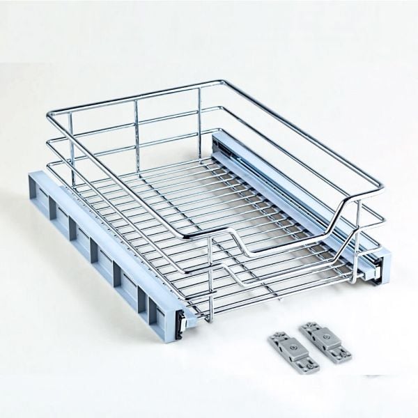 Mutfak Çekmece Sepeti Teleskopik Frenli 50 Cm Yrts31