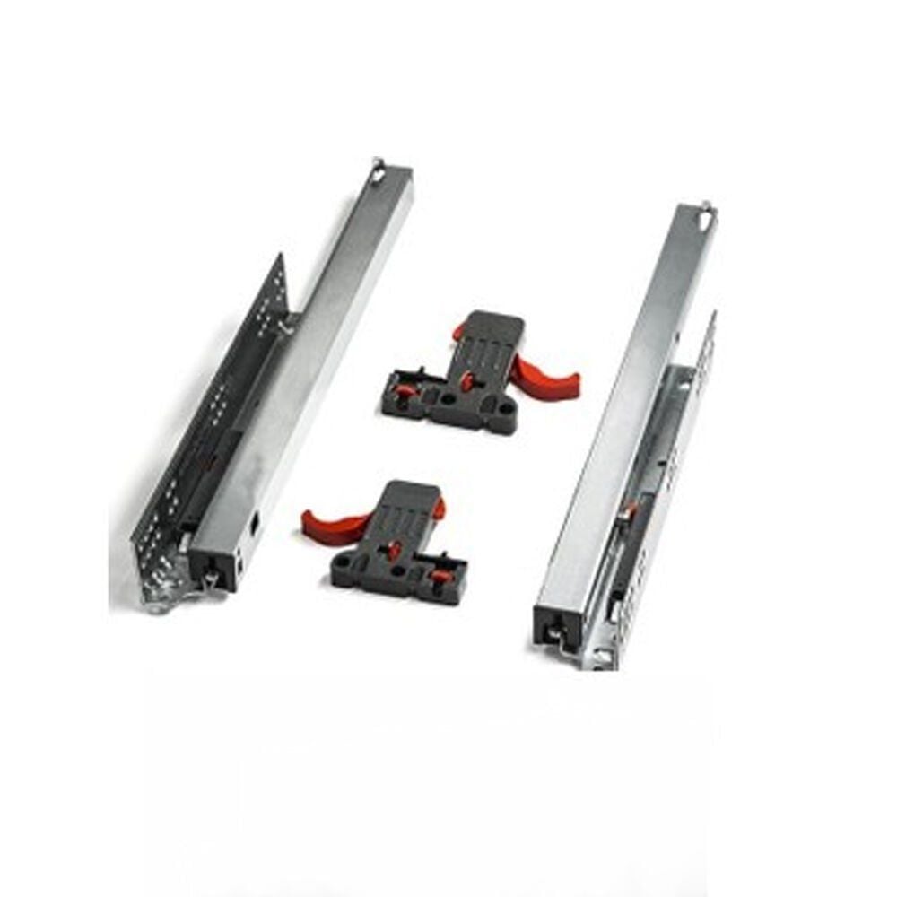 Push Open 45 Cm Kısmi Açılım Çekmece Rayı Mandal Dahil