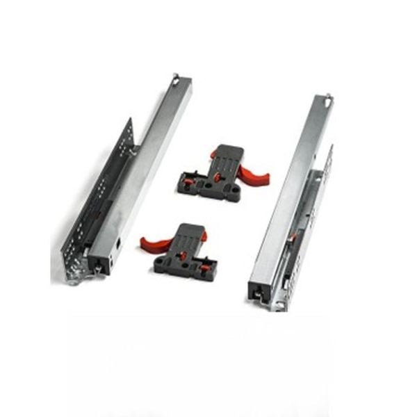 Push Open 45 Cm Kısmi Açılım Çekmece Rayı Mandal Dahil