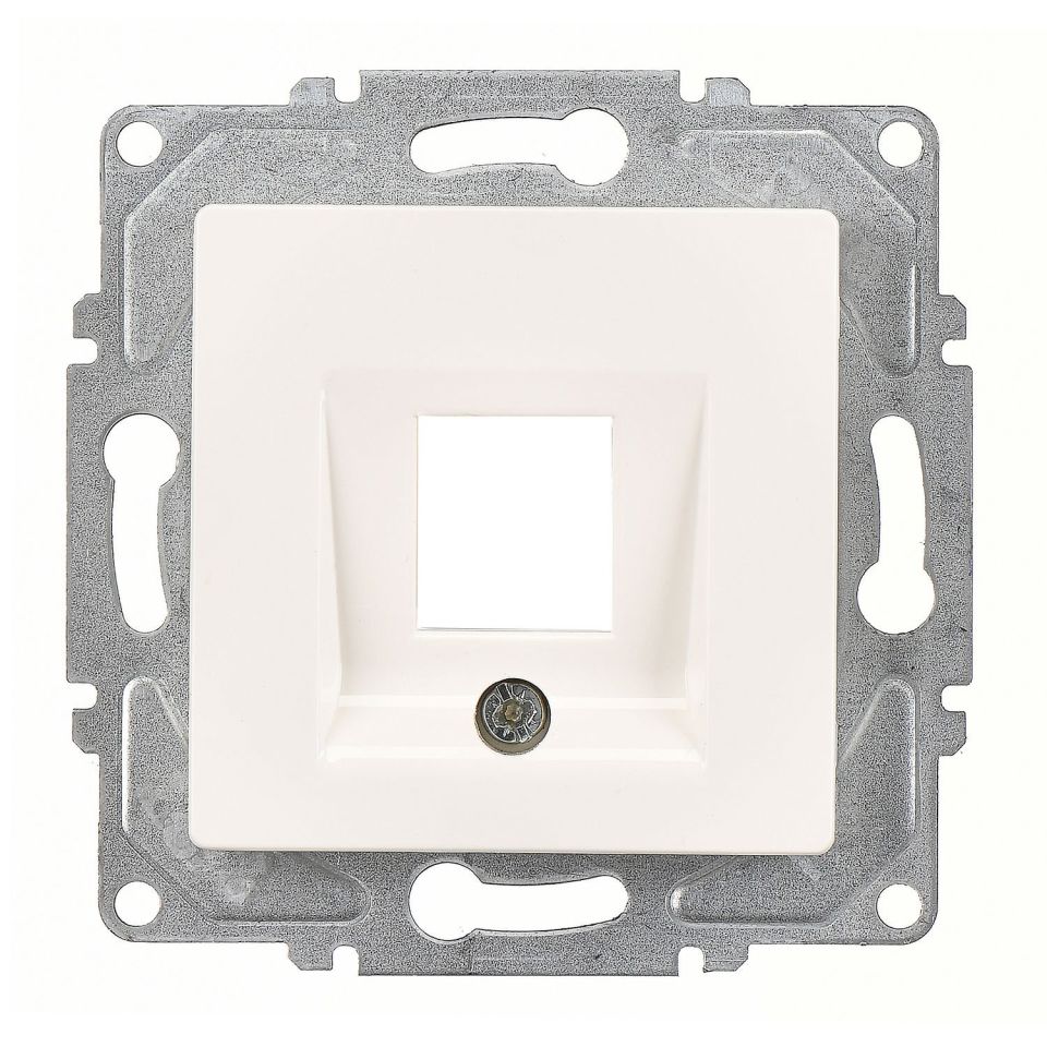 Günsan Eqona Fildişi Beyazı Vidalı Data Prizi - Jaksız