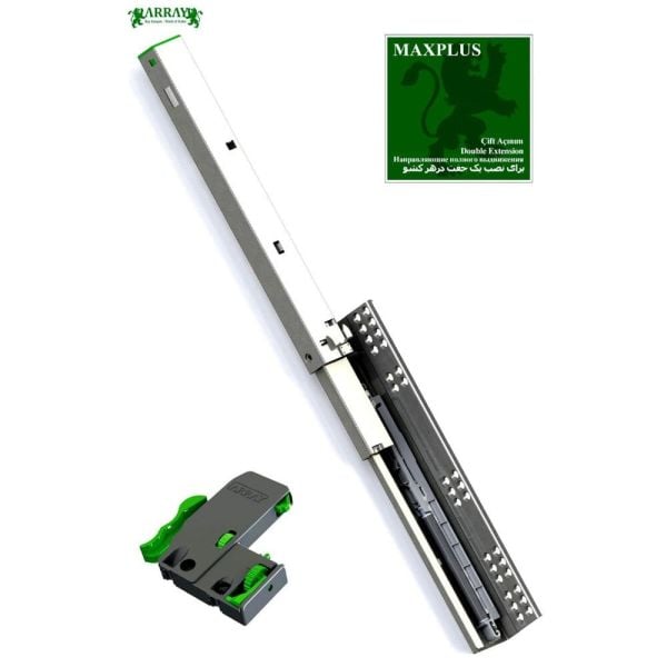 Maxplus 40 Cm Çift Açılım Çekmece Rayı