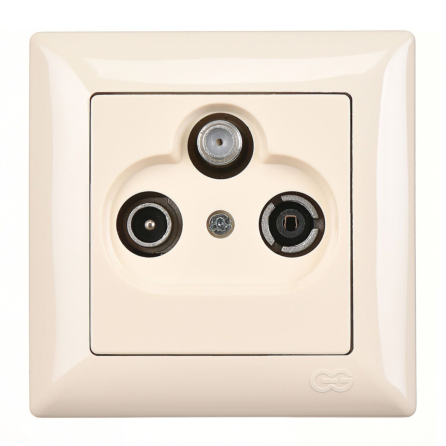 Günsan Visage Uydu Prizi Sonlu (Sat-TV-Radyo) Krem