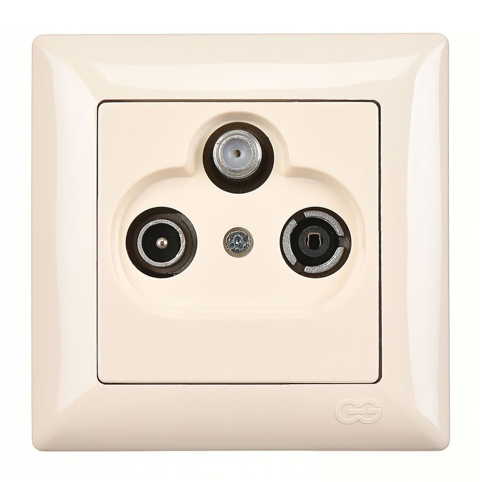 Günsan Visage Uydu Prizi Sonlu (Sat-TV-Radyo) Krem