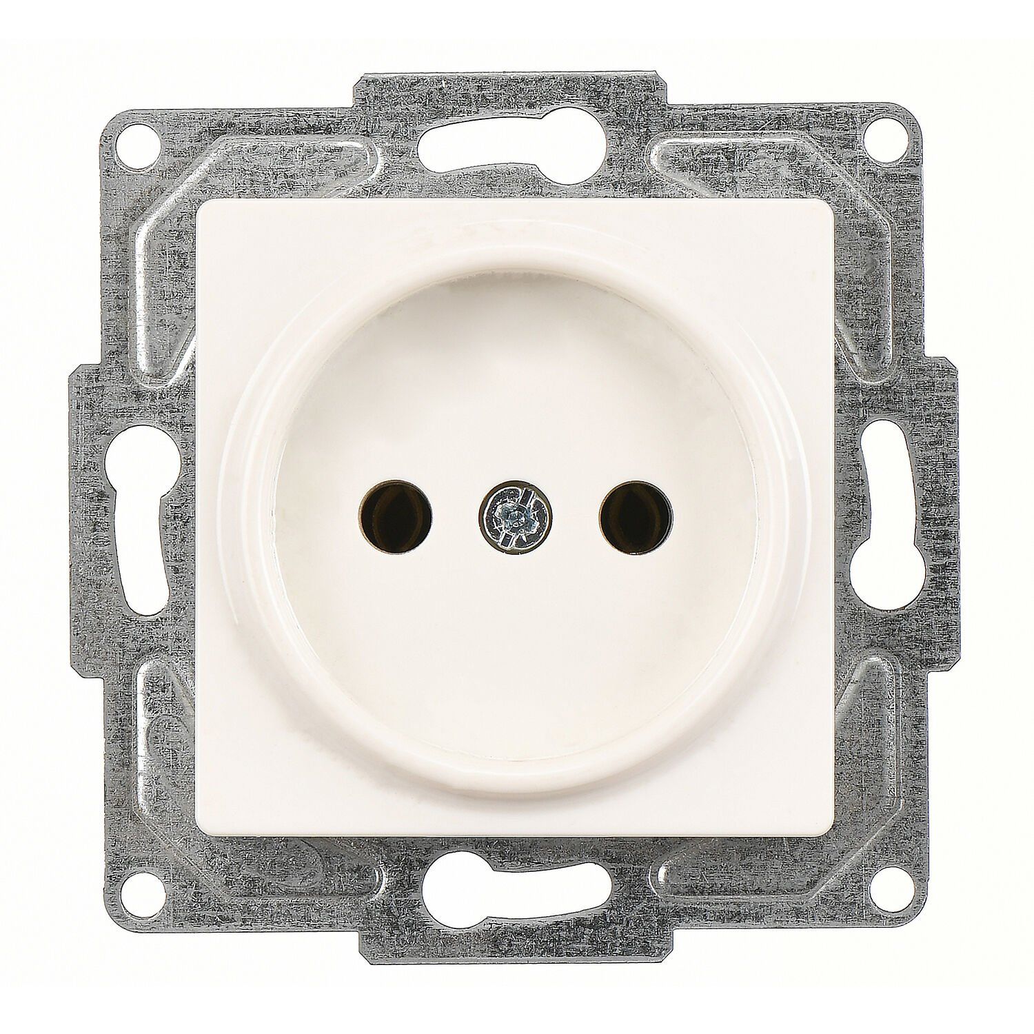 Günsan Eqona Fildişi Beyazı Priz - Vidalı