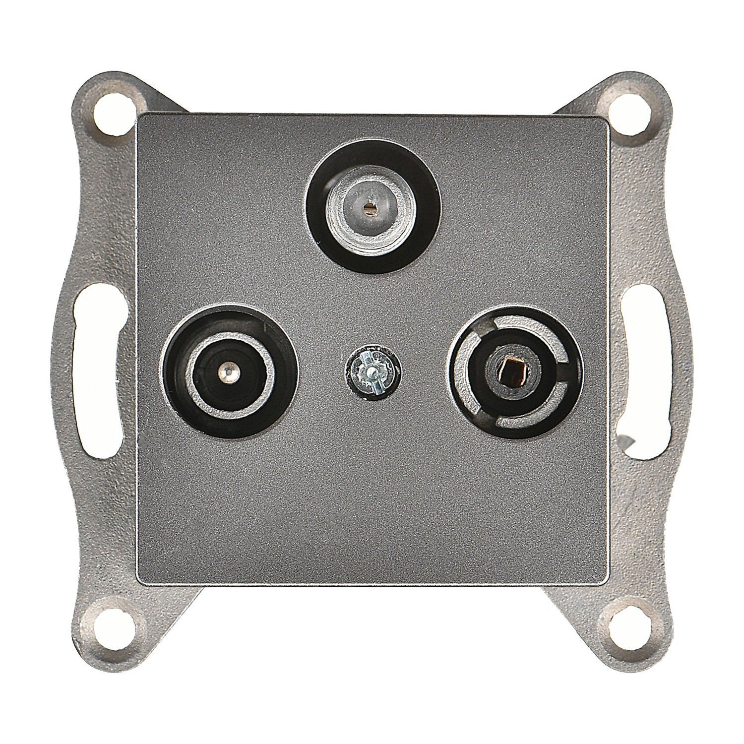 Günsan Eqona Füme Sonlu Uydu Priz Geçişli (Sat-TV-Radyo)